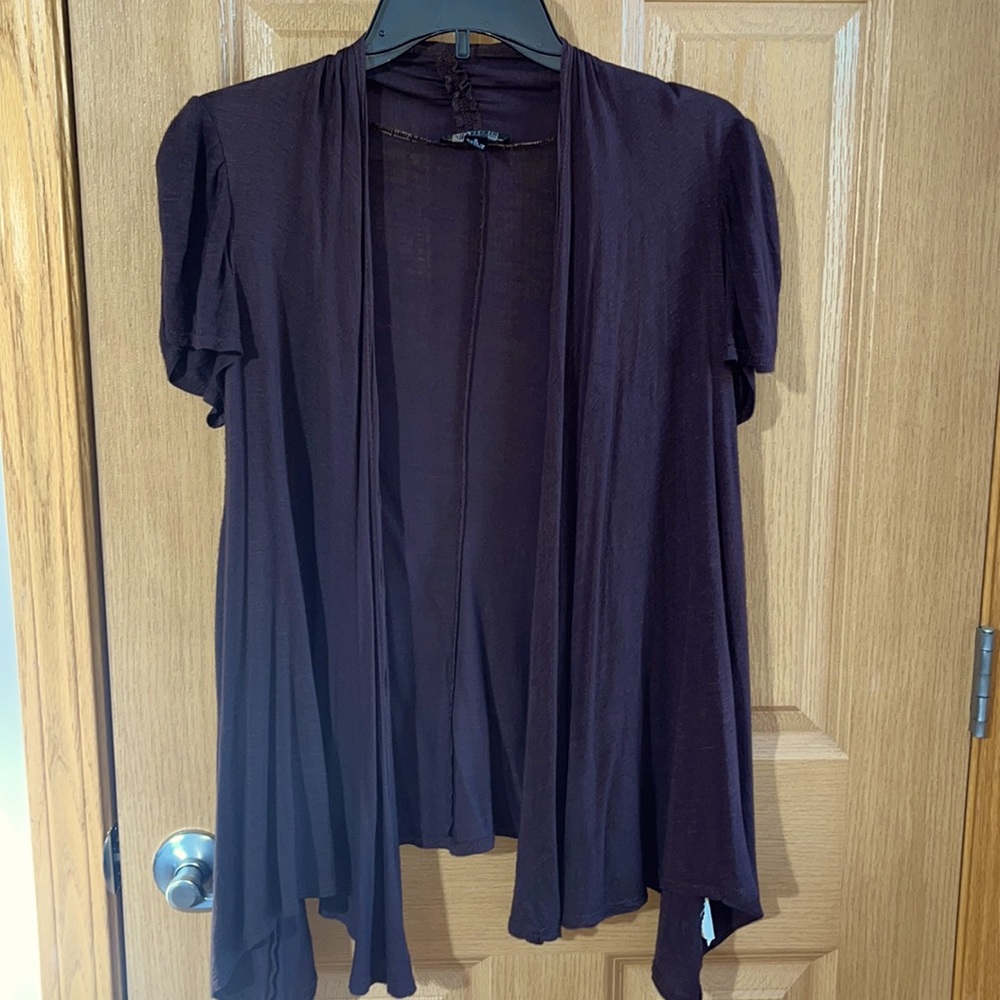 AB Studio open lightweight cardigan size S.  GUC